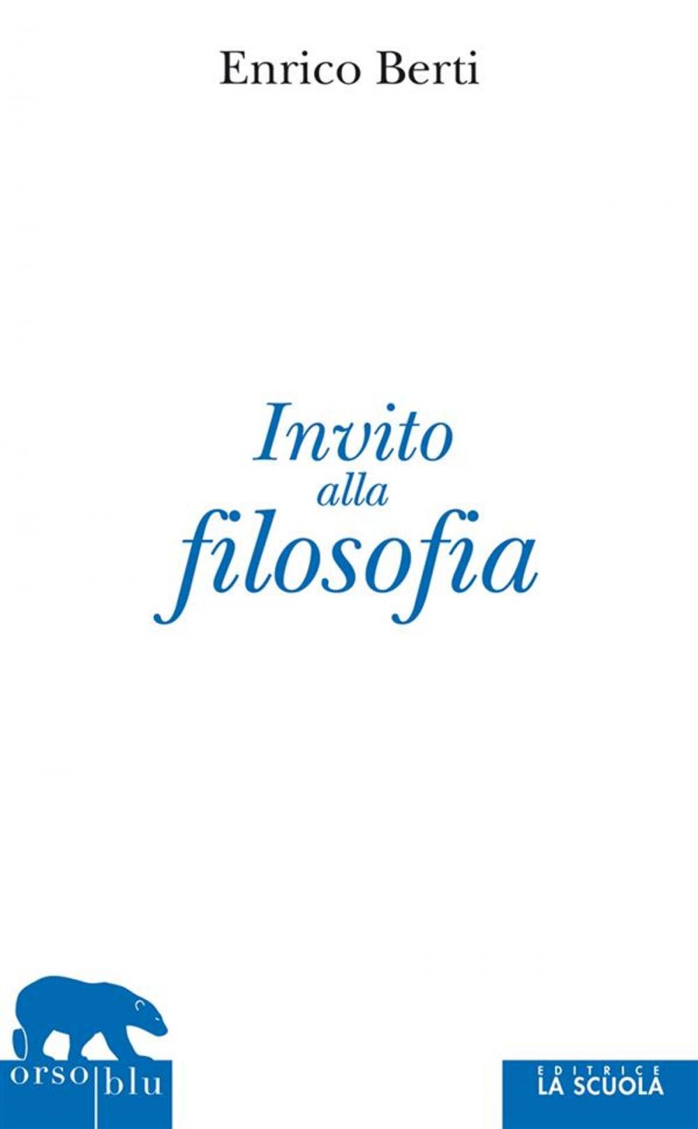 Big bigCover of Invito alla filosofia