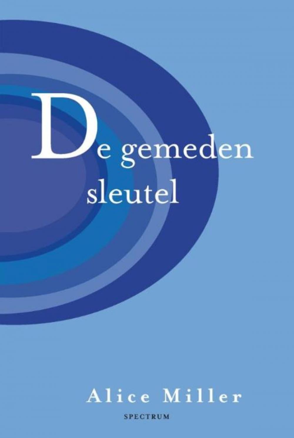 Big bigCover of De gemeden sleutel