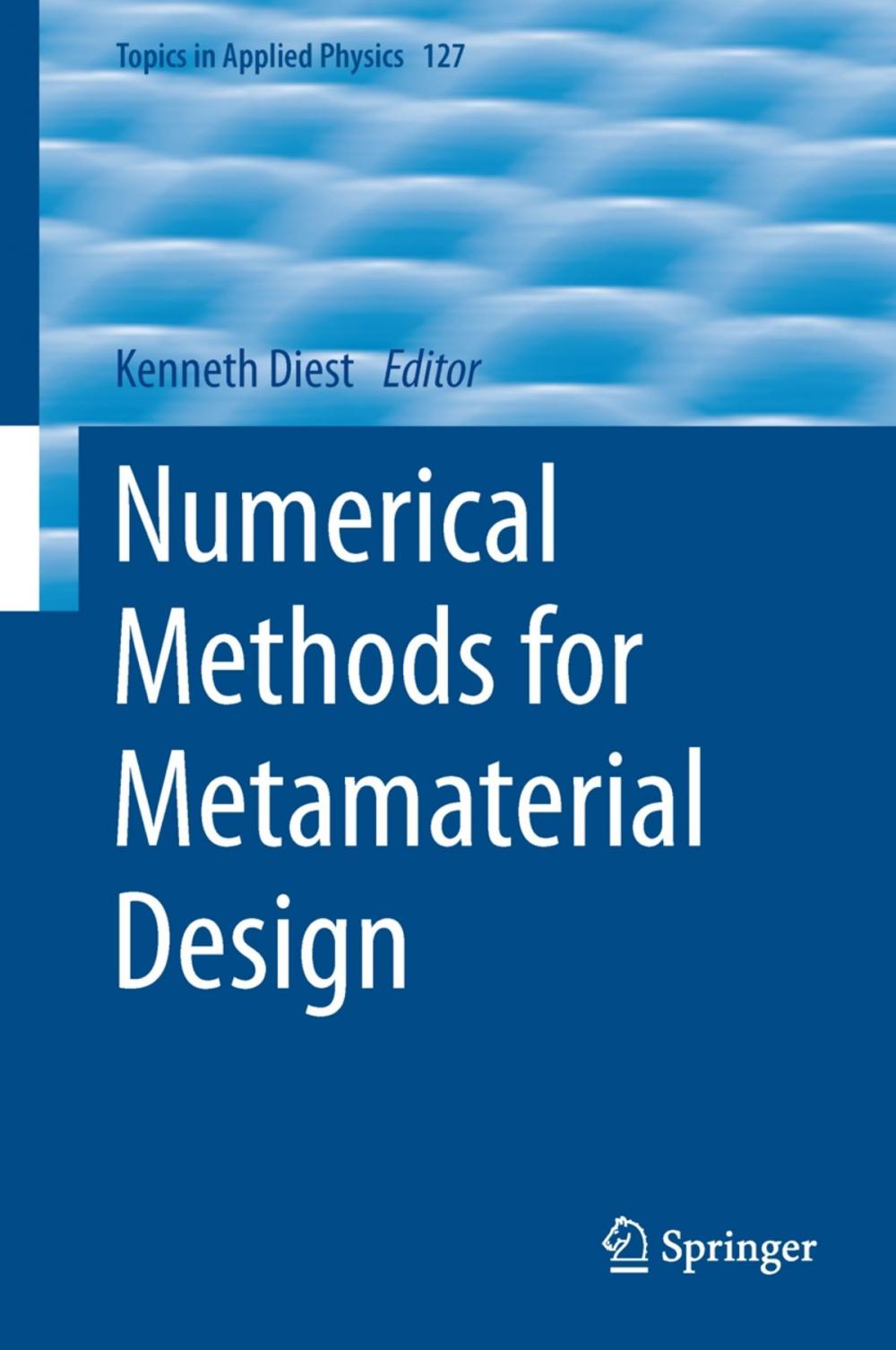 Big bigCover of Numerical Methods for Metamaterial Design