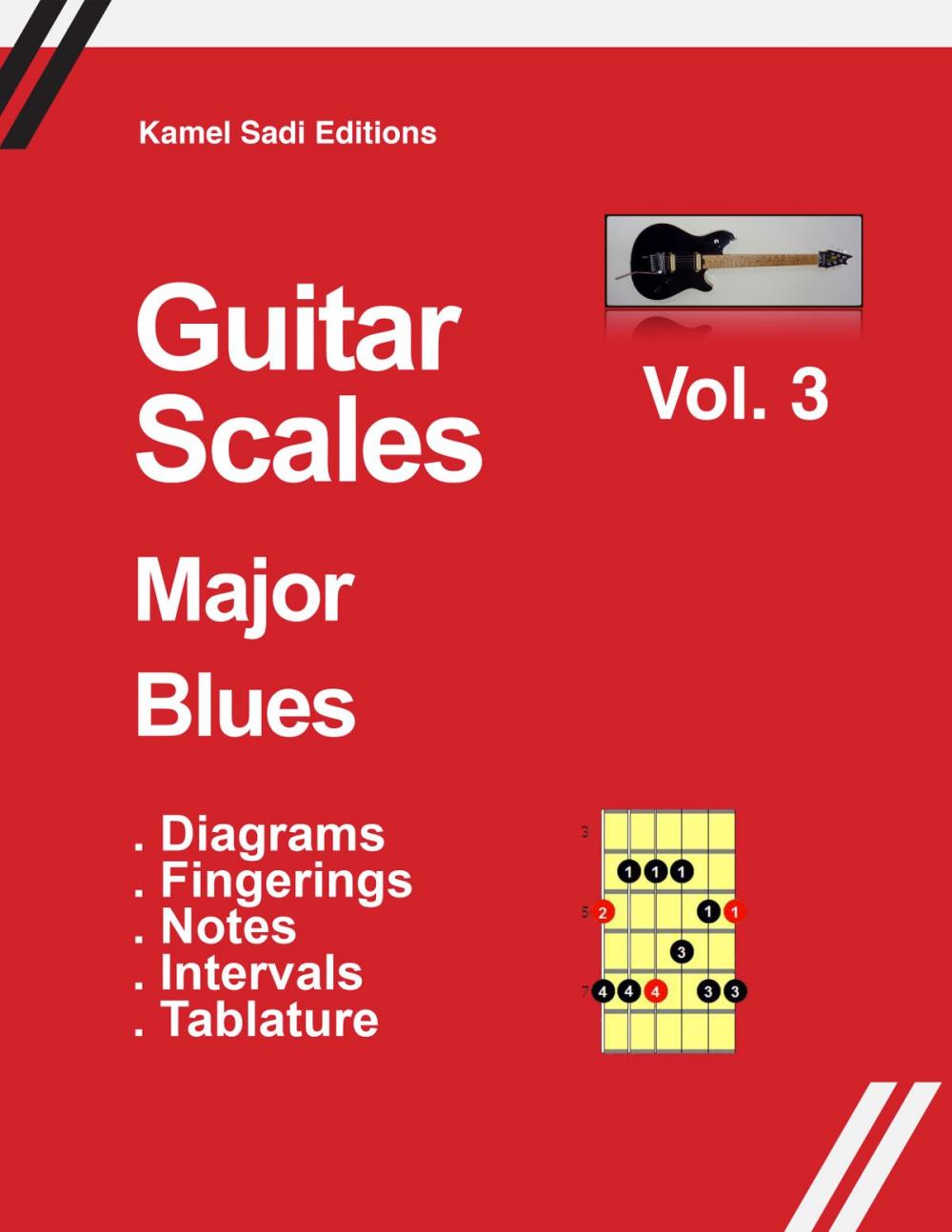 Big bigCover of Guitar Scales Major Blues