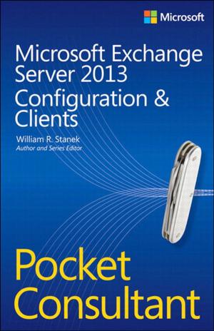 Book cover of Microsoft Exchange Server 2013 Pocket Consultant