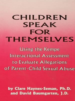 Book cover of Children Speak For Themselves