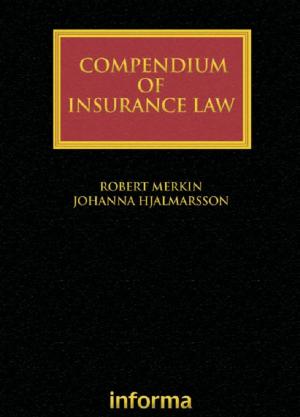 Cover of the book Compendium of Insurance Law by Sanjay Srivastava