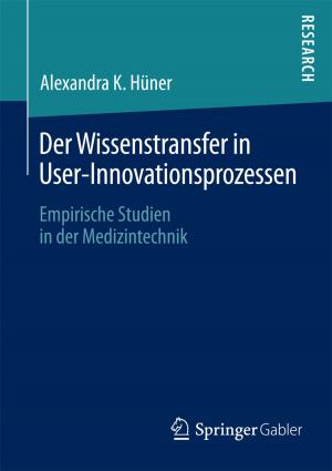 Cover of the book Der Wissenstransfer in User-Innovationsprozessen by Gregor Paul Hoffmann