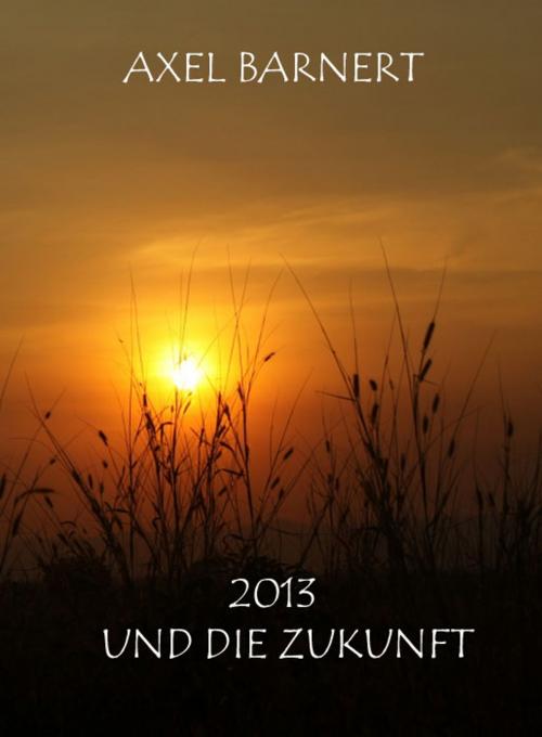 Cover of the book 2013 UND DIE ZUKUNFT by Axel Barnert, Barnert