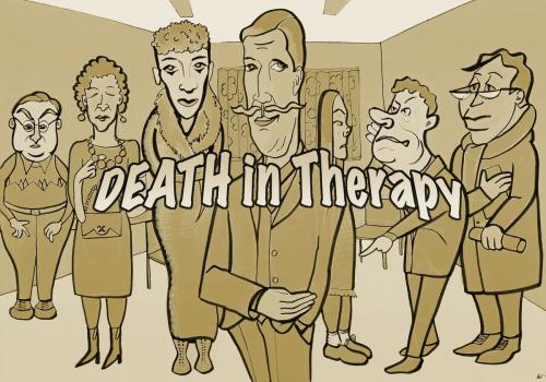 Cover of the book Death in Therapy by GM Jordan, Rebecca Teall, Jordan-X Studios