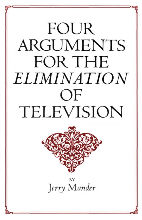 Cover of the book Four Arguments for the Elimination of Television by Jerry Mander, Avon