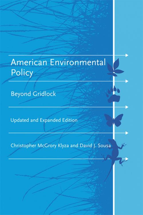 Cover of the book American Environmental Policy by Christopher McGrory Klyza, David J. Sousa, The MIT Press