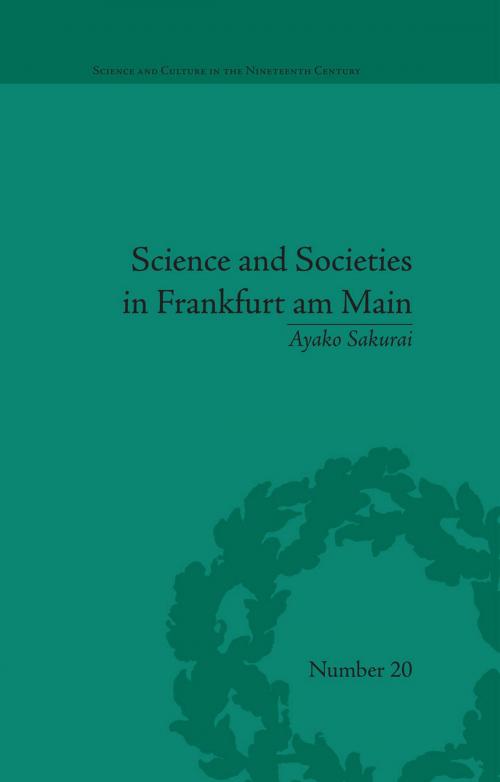 Cover of the book Science and Societies in Frankfurt am Main by Ayako Sakurai, University of Pittsburgh Press