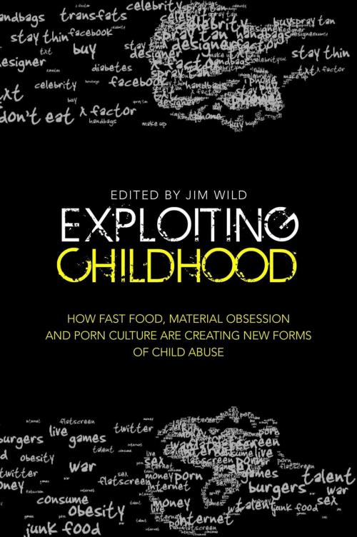 Cover of the book Exploiting Childhood by Stephen Haff, Susie Orbach, Agnes Nairne, Tim Lobstein, Sharon Girling, Wayne Warburton, Adam Barnard, James Hawes, Gail Dines, Maddy Coy, Liz Kelly, Renata Salecl, Stephen D. Brookfield, Jessica Kingsley Publishers