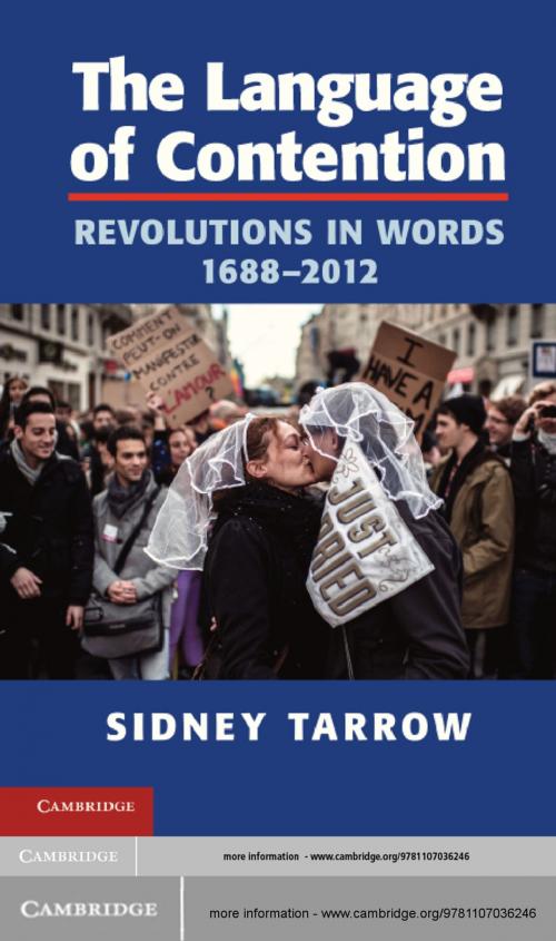 Cover of the book The Language of Contention by Sidney Tarrow, Cambridge University Press