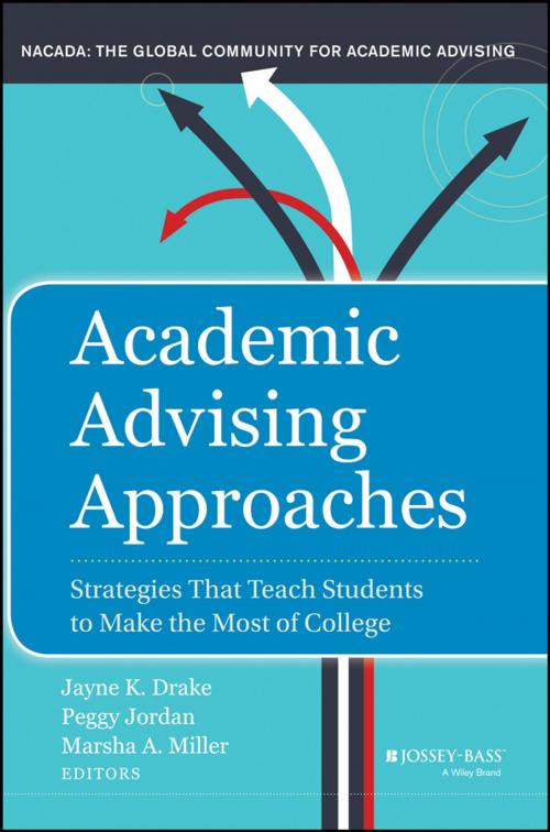Cover of the book Academic Advising Approaches by , Wiley