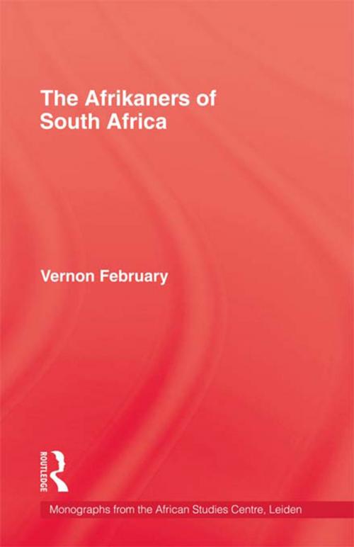 Cover of the book Afrikaners Of South Africa by February, Taylor and Francis