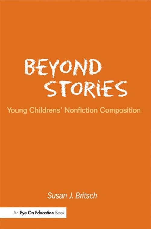 Cover of the book Beyond Stories by Susan Britsch, Taylor and Francis