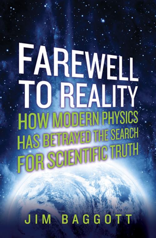 Cover of the book Farewell to Reality by Jim Baggott, Pegasus Books