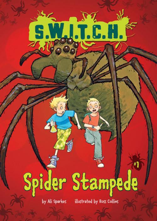 Cover of the book Spider Stampede by Ali Sparkes, Lerner Publishing Group