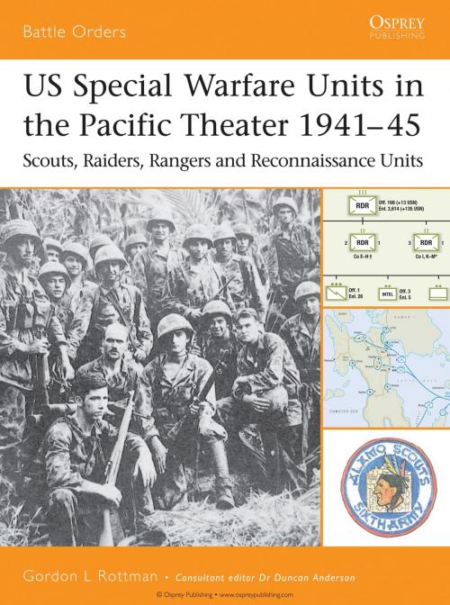 Cover of the book US Special Warfare Units in the Pacific Theater 1941–45 by Gordon L. Rottman, Bloomsbury Publishing