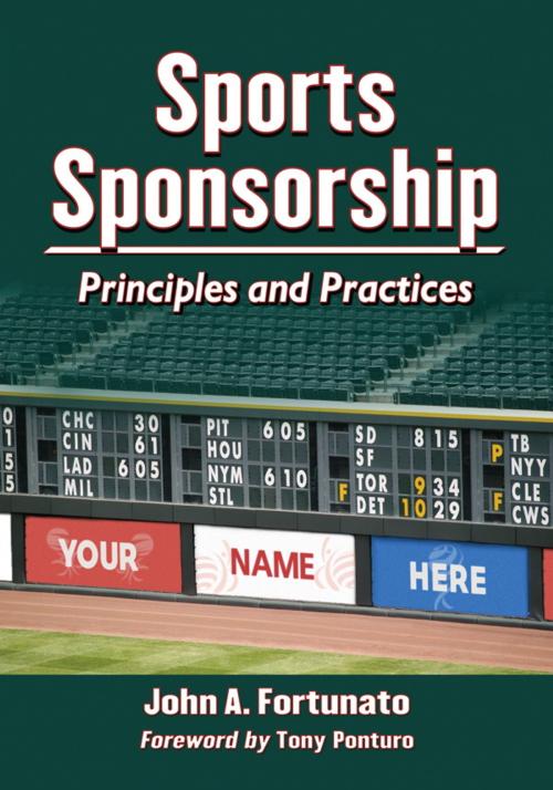 Cover of the book Sports Sponsorship by John A. Fortunato, McFarland & Company, Inc., Publishers