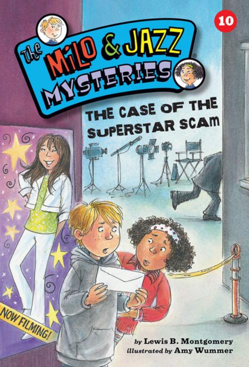 Cover of the book The Case of the Superstar Scam (Book 10) by Lewis B. Montgomery, Kane Press