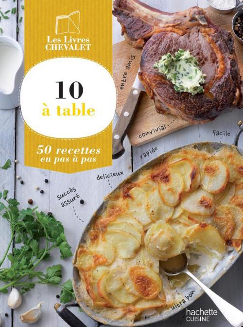 Cover of the book 10 personnes à table by Thomas Feller, Hachette Pratique