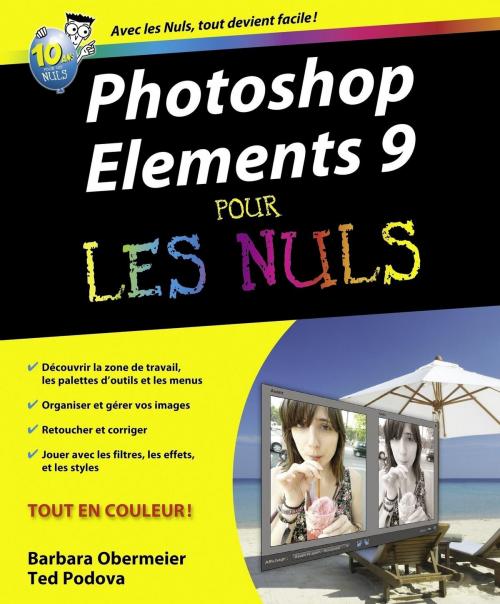 Cover of the book Photoshop Elements 9 Pour les nuls by Ted PODOVA, Barbara OBERMEIER, edi8