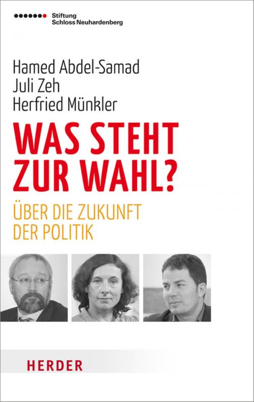 Cover of the book Was steht zur Wahl? by Hamed Abdel-Samad, Herfried Münkler, Juli Zeh, Volker Panzer, Verlag Herder