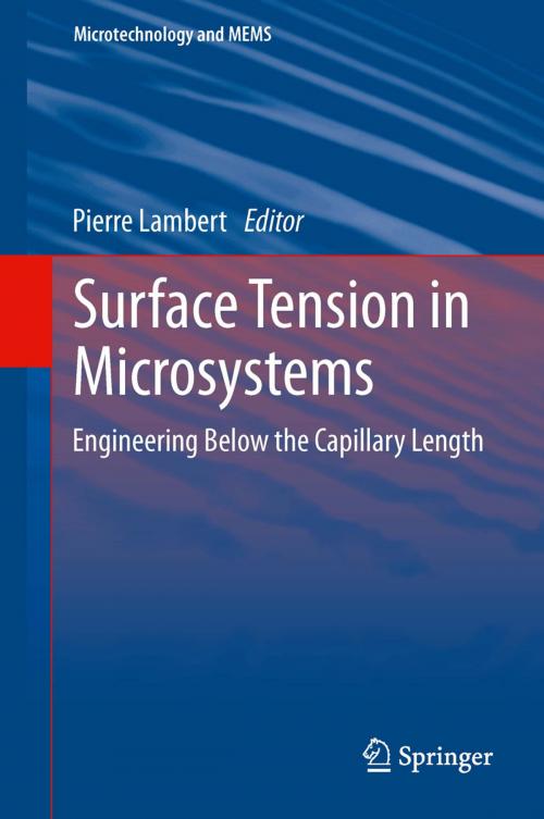 Cover of the book Surface Tension in Microsystems by , Springer Berlin Heidelberg