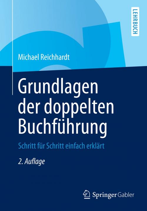 Cover of the book Grundlagen der doppelten Buchführung by Michael Reichhardt, Springer Fachmedien Wiesbaden