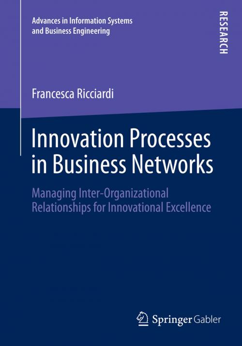 Cover of the book Innovation Processes in Business Networks by Francesca Ricciardi, Springer Fachmedien Wiesbaden