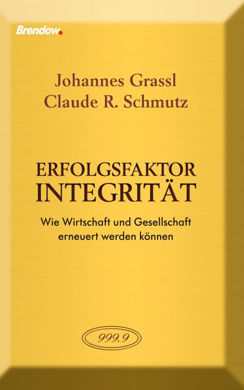 Cover of the book Erfolgsfaktor Integrität by Johannes Czwalina, Brendow, J