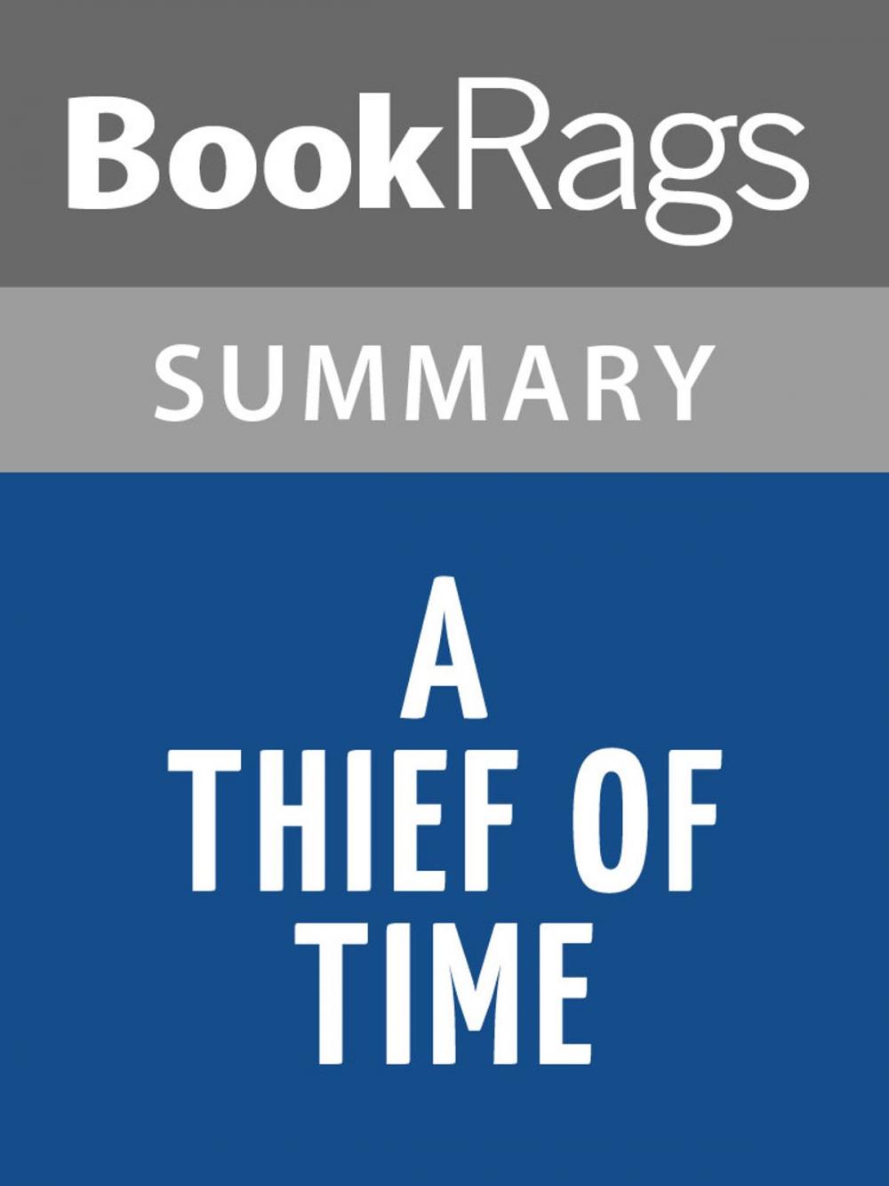 Big bigCover of A Thief of Time by Tony Hillerman l Summary & Study Guide