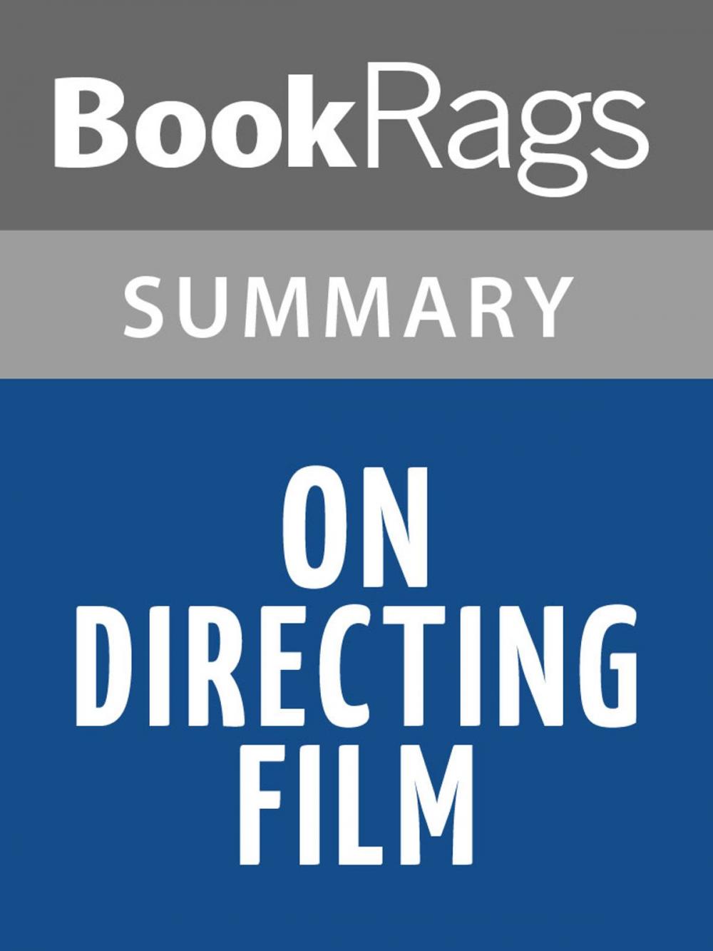 Big bigCover of On Directing Film by David Mamet | Summary & Study Guide