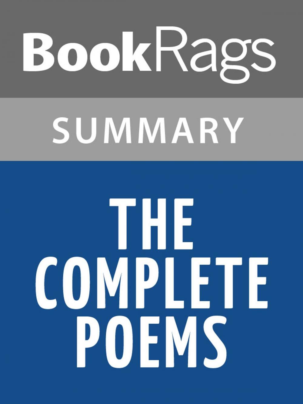 Big bigCover of The Complete Poems by Anne Sexton | Summary & Study Guide