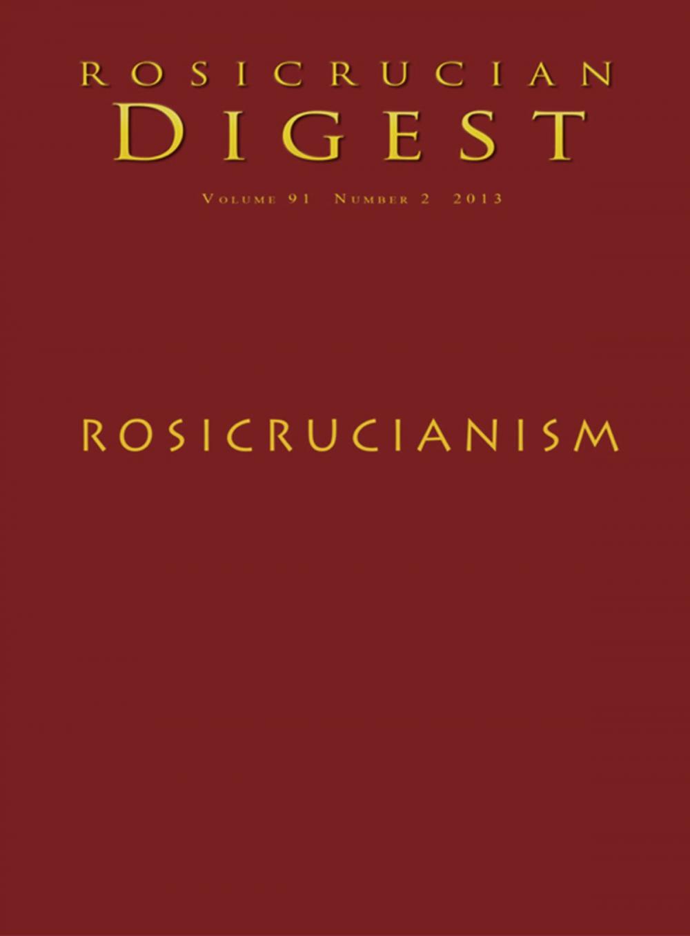 Big bigCover of Rosicrucianism