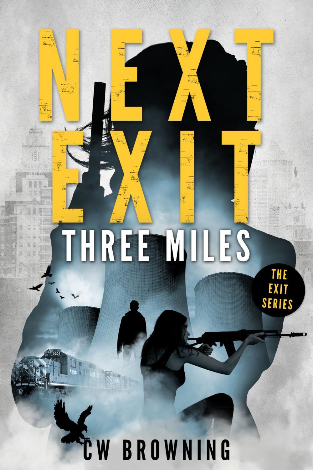 Big bigCover of Next Exit, Three Miles