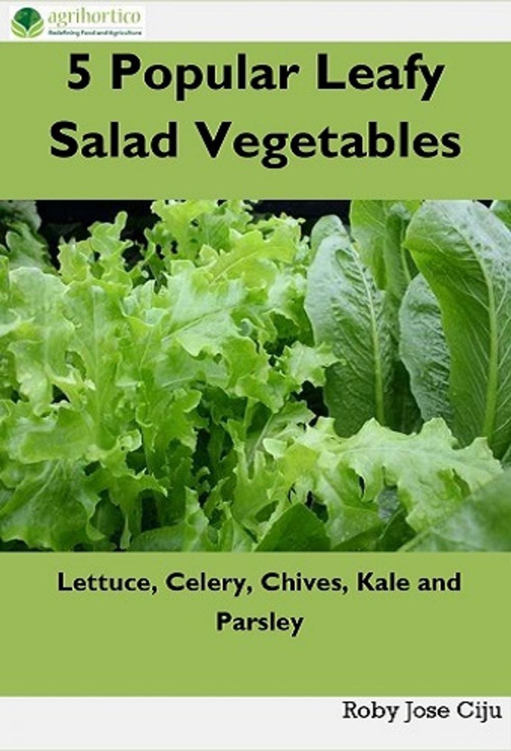 Big bigCover of 5 Popular Leafy Salad Vegetables