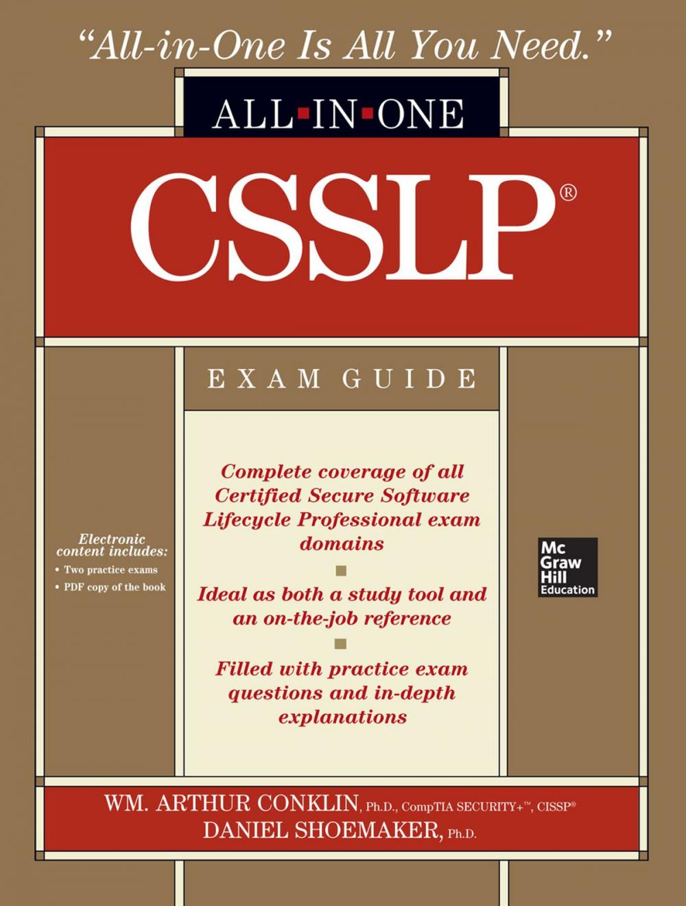 Big bigCover of CSSLP Certification All-in-One Exam Guide