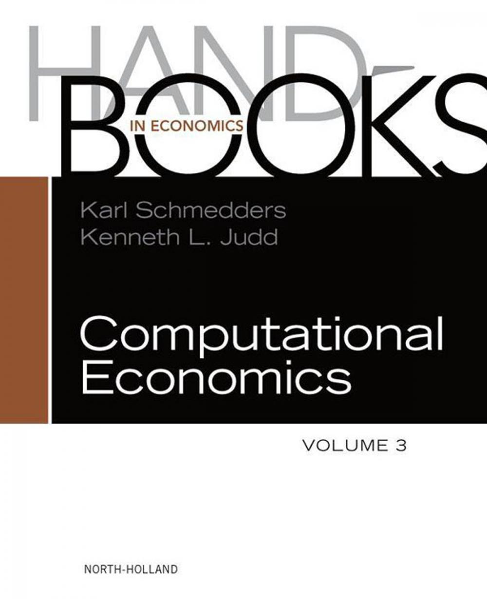 Big bigCover of Handbook of Computational Economics