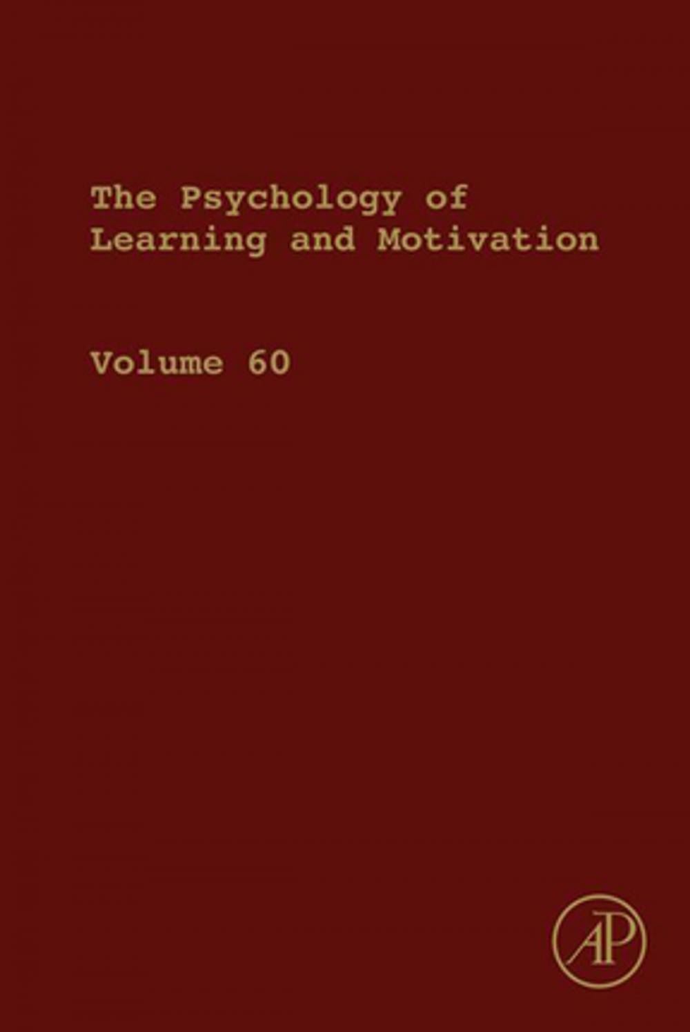 Big bigCover of Psychology of Learning and Motivation