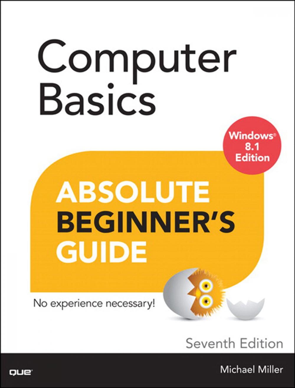 Big bigCover of Computer Basics Absolute Beginner's Guide, Windows 8.1 Edition