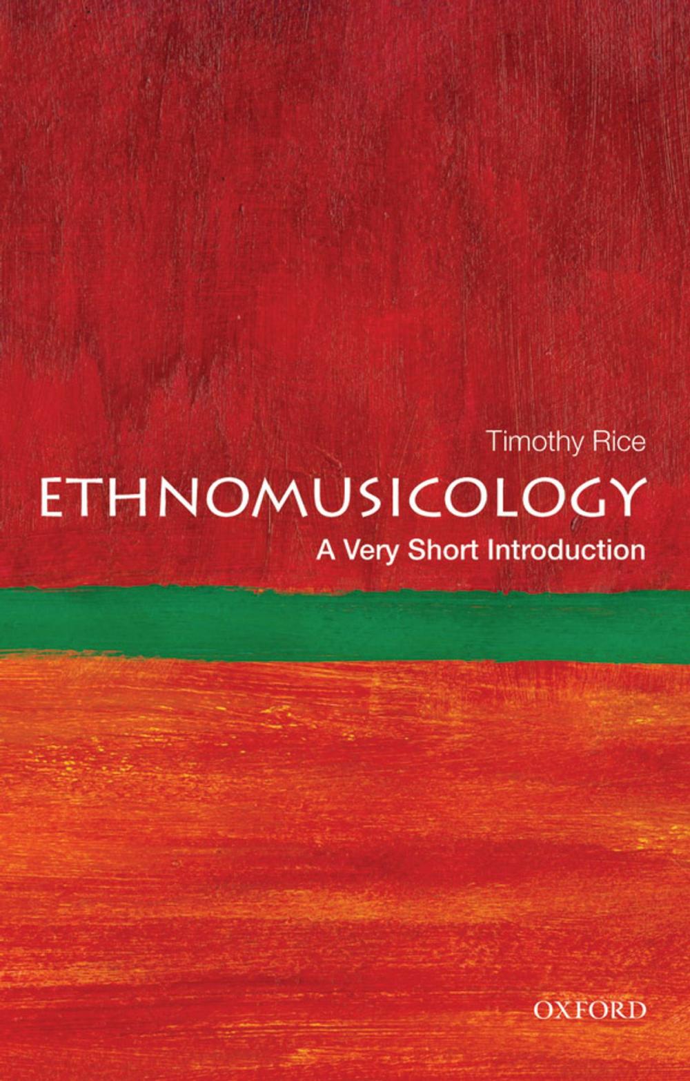 Big bigCover of Ethnomusicology: A Very Short Introduction