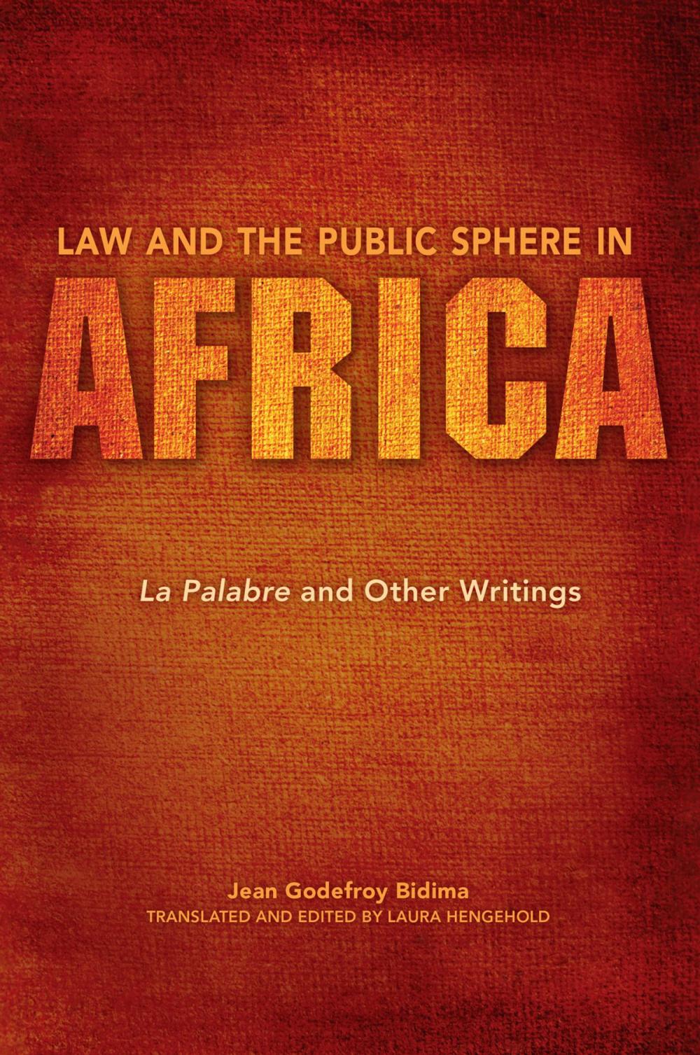 Big bigCover of Law and the Public Sphere in Africa