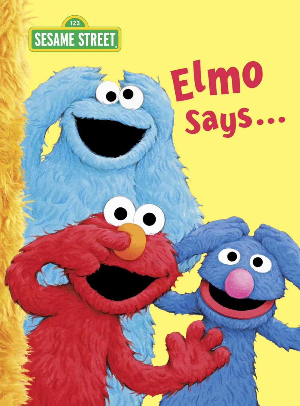 Big bigCover of Elmo Says... (Sesame Street)