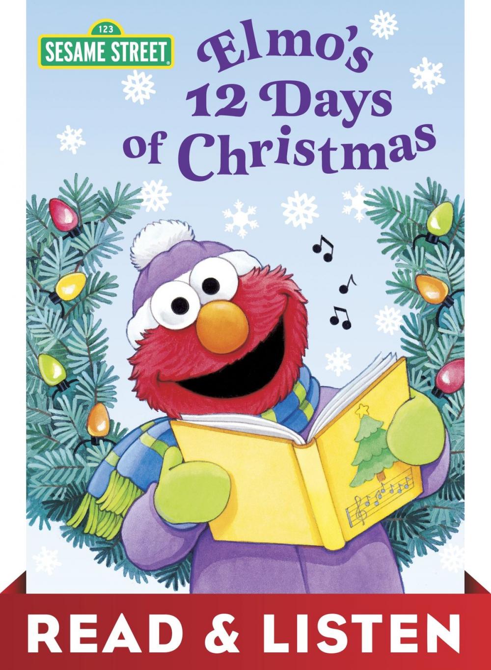 Big bigCover of Elmo's 12 Days of Christmas (Sesame Street): Read & Listen Edition