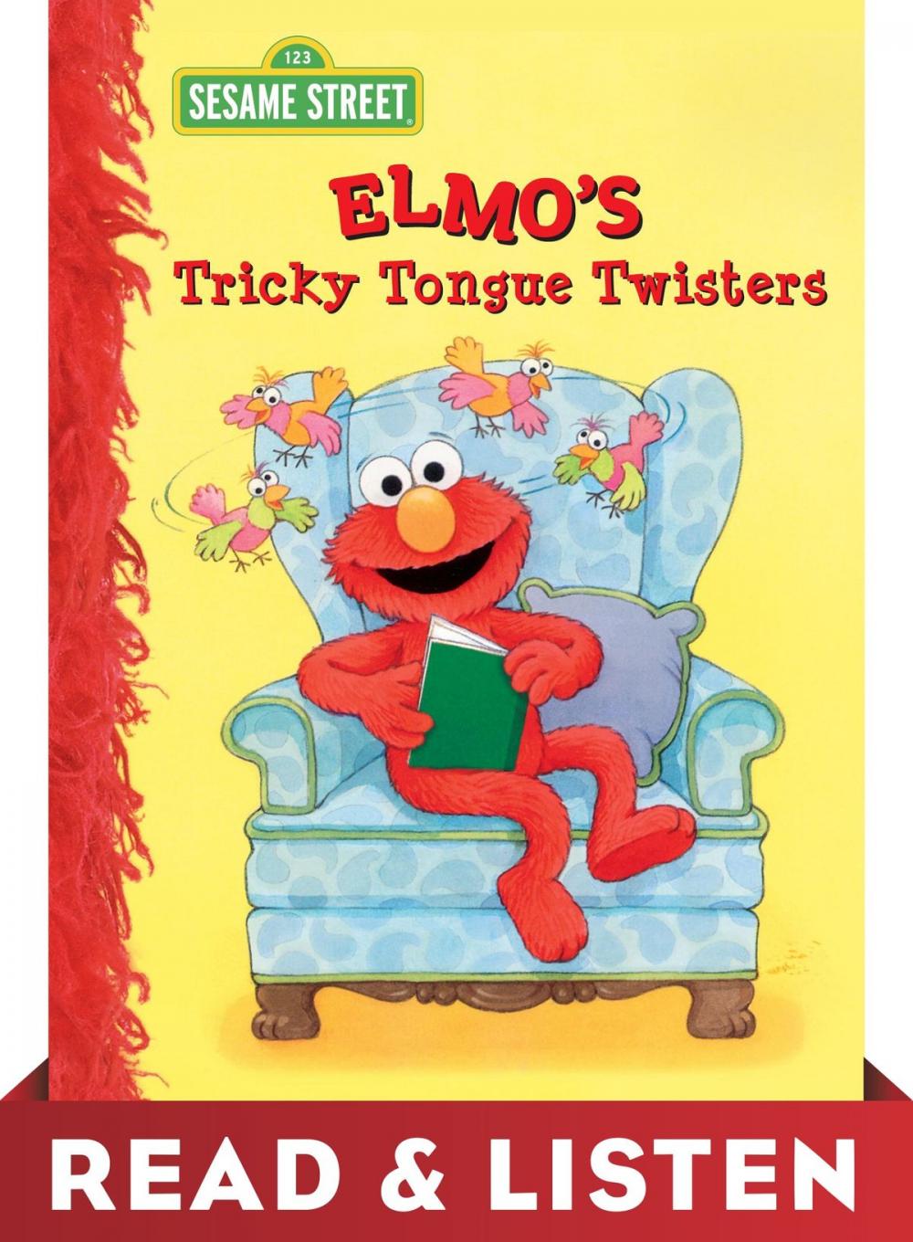 Big bigCover of Elmo's Tricky Tongue Twisters (Sesame Street): Read & Listen Edition