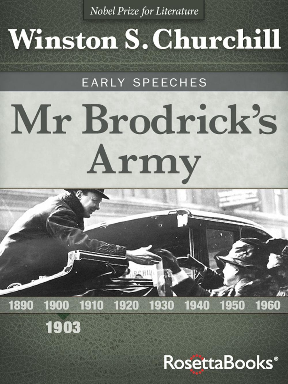 Big bigCover of Mr Brodrick's Army
