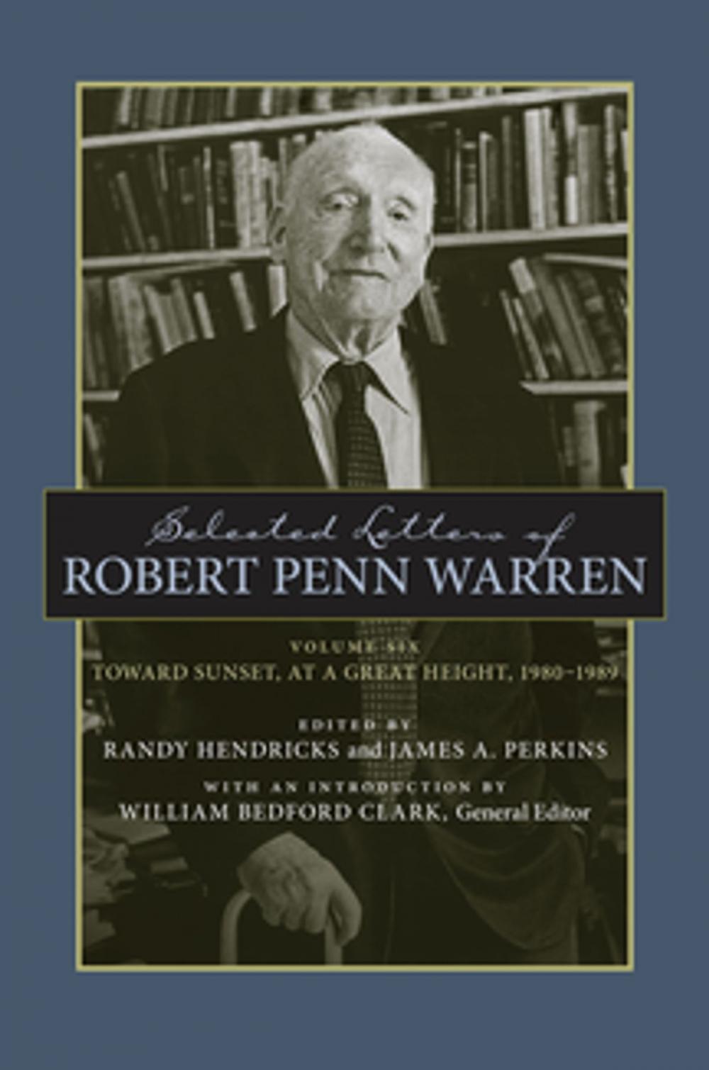 Big bigCover of Selected Letters of Robert Penn Warren