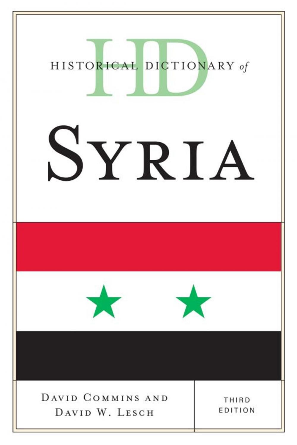 Big bigCover of Historical Dictionary of Syria