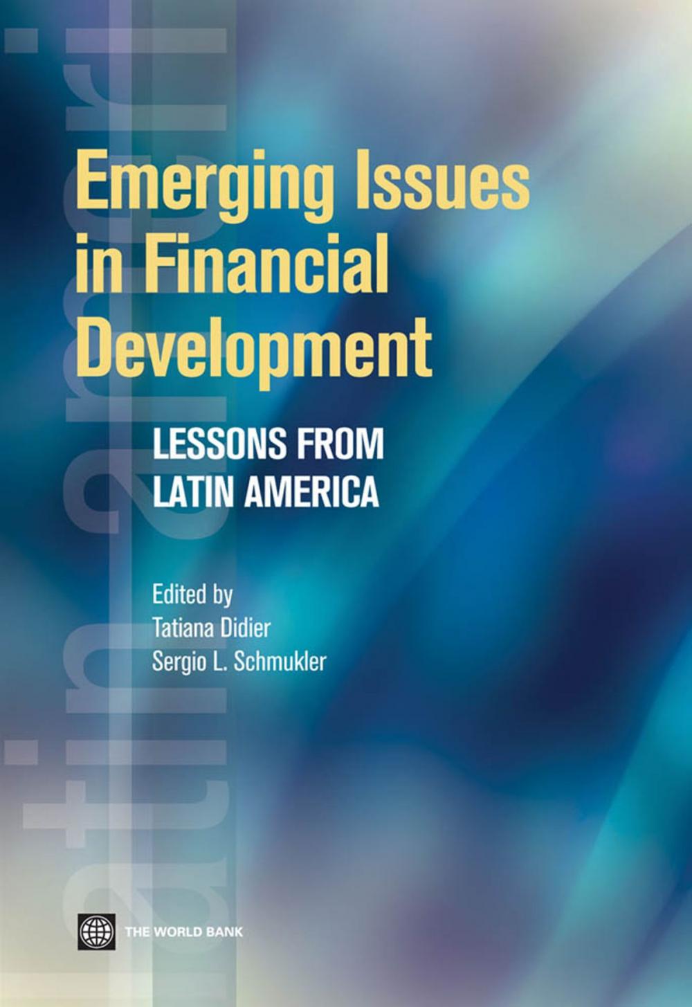 Big bigCover of Emerging Issues in Financial Development