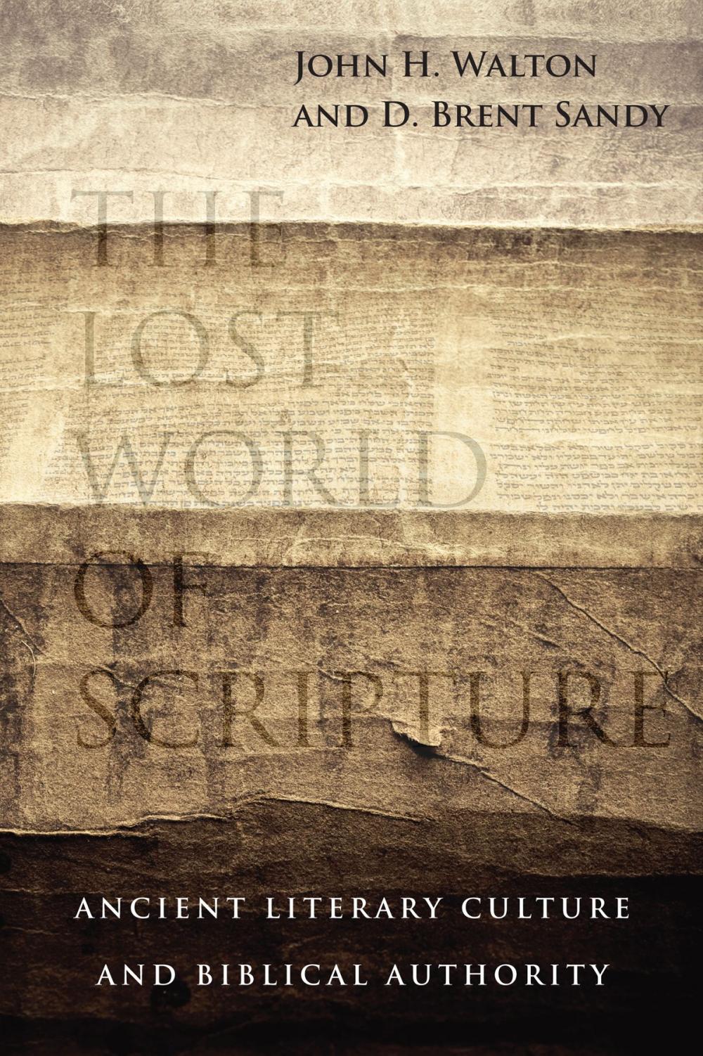 Big bigCover of The Lost World of Scripture